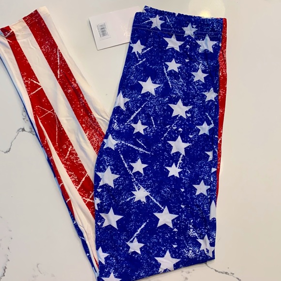 INDEPENDENCE DAY 4th of July LEGGINGS! - Picture 3 of 3
